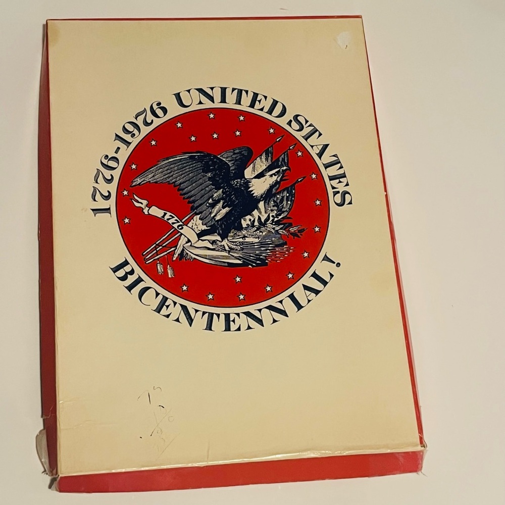 Vintage Bicentennial 1970s stationary collectible office Father’s Day gift USA